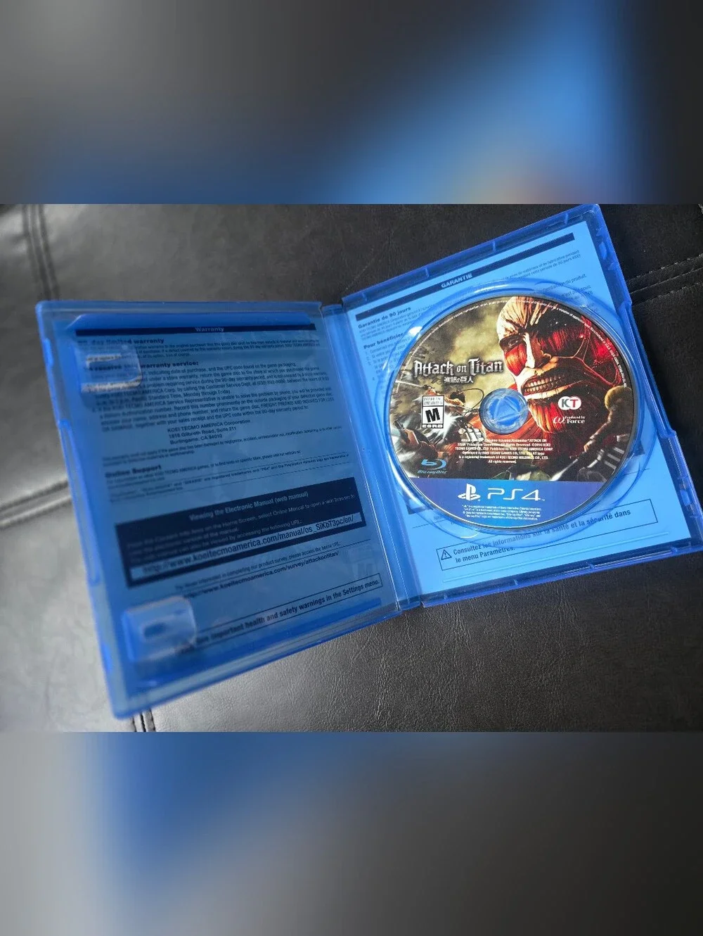 ⭐️PS4 Attack on Titan Video Game⭐️ - Picture 3 of 4